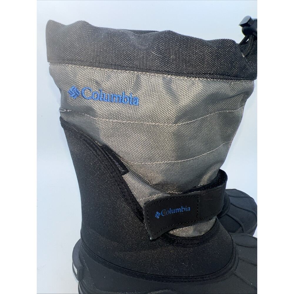 NEW Columbia Kids Snow Boots Insulated Powderbug Black WaterproofYouth Size 11 - Picture 2 of 8